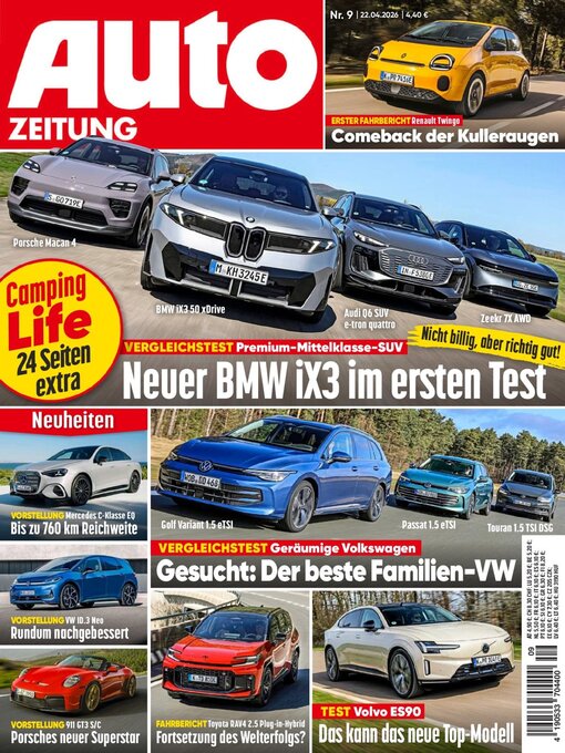 Cover image for Autozeitung ePaper